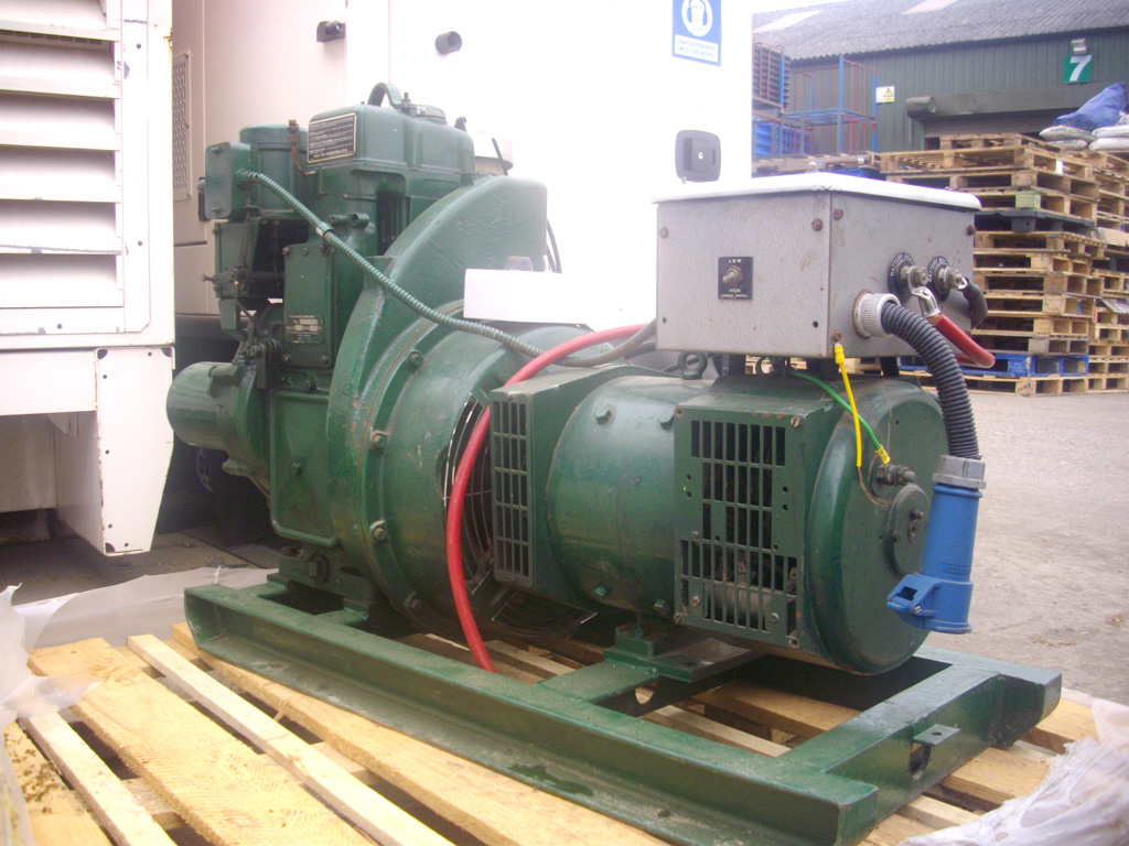 Lister 3kVA / 3kW Diesel Generator with SR1 Engine and Brush Alternator