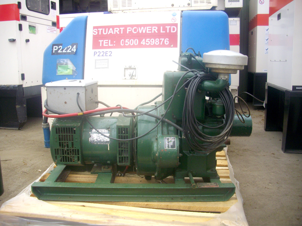 Lister 3kVA / 3kW Diesel Generator with SR1 Engine and Brush Alternator