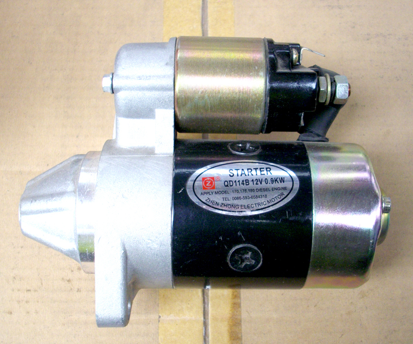 Starter Motor for Diesel Generators 2 - 4.5kVA (GEK / kipor / suntom ...