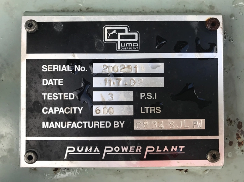 Puma Scania Diesel Generator 250kVA