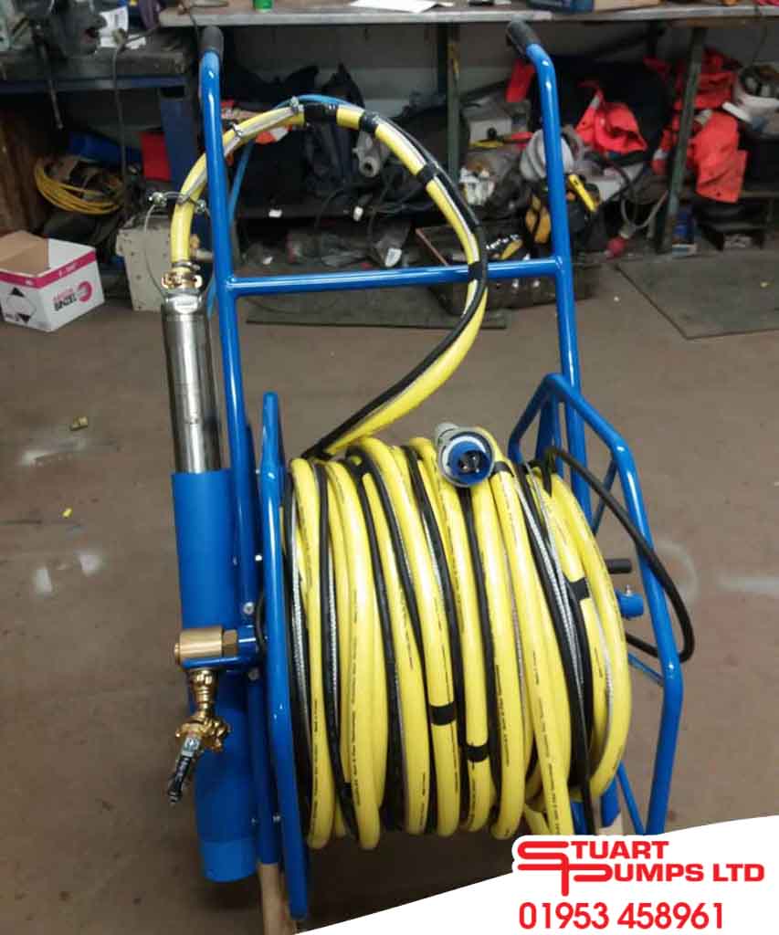 Portable Submersible Pump & Hose Trolley
