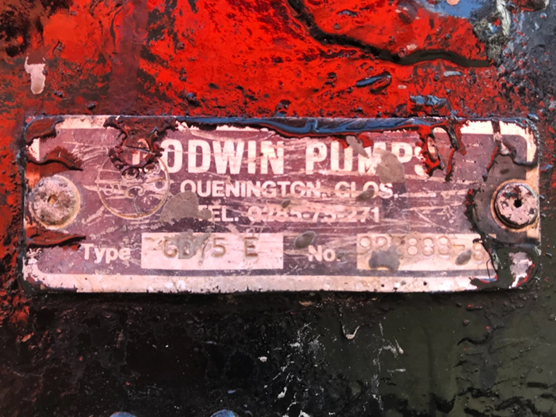 Used Godwin CD75E Pump sold in Essex