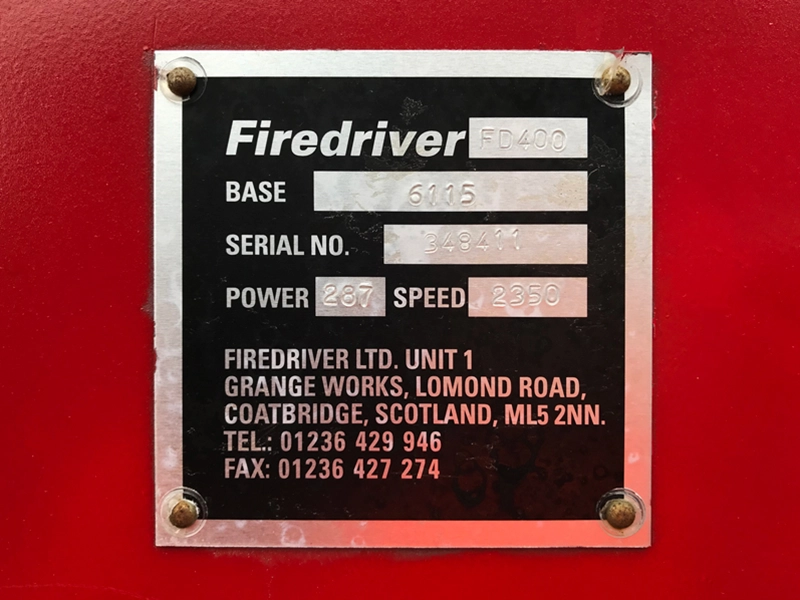 Armstrong Iveco Fire Pump